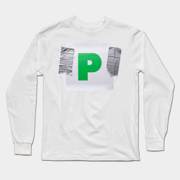 New Driver P-Plate Long Sleeve T-Shirt by mrdoomits